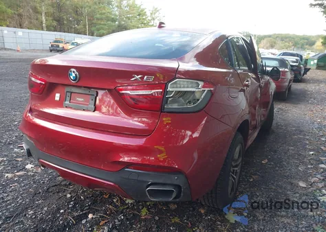 2018 BMW X6 xDrive35I z USA, uszkodzony, nr VIN 5UXKU2C59J0X49931